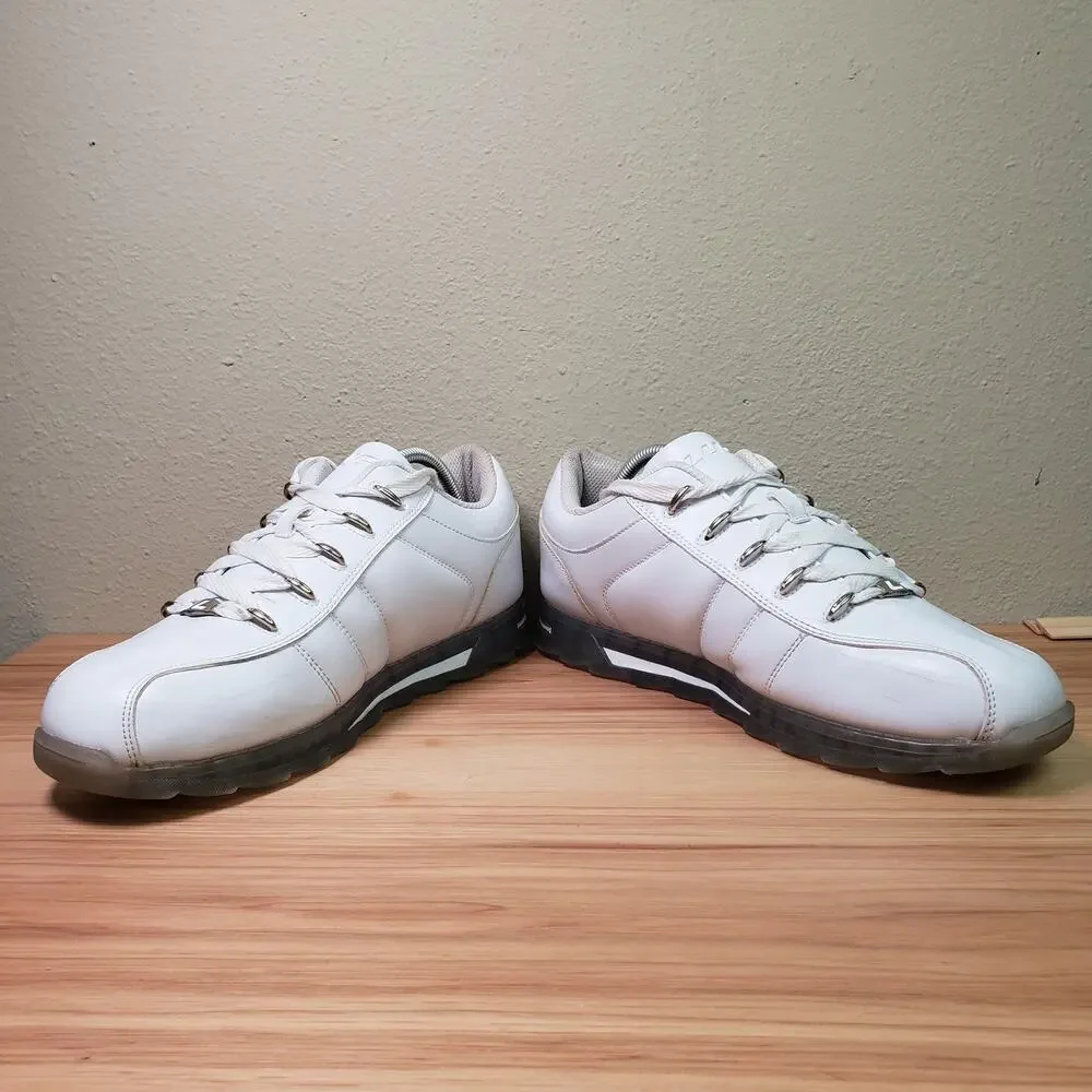 Lugz Men's Size 10.5 Charger II Ice Lace Up Fashion Sneakers white Sporty Casual